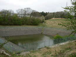 平田工業団地調整池の写真