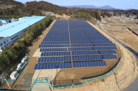 小舘工業団地2.4ha（メガソーラー発電所）の写真